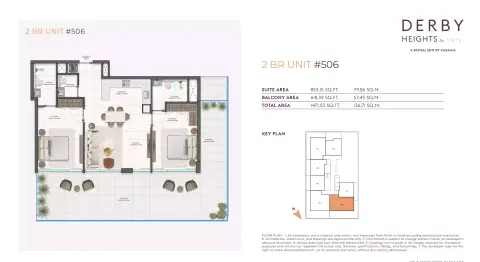 Derby Heights: Floor plan Type 3, 1,471 sq ft