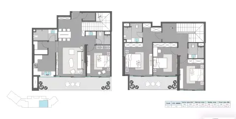 Dreamlife Residences: फ़्लोर प्लान Type B, 2,489 sq ft