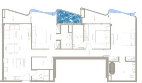 Iluka: Floor plan Type E, 1,617 sq ft