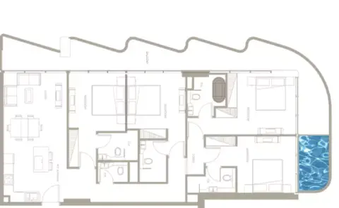 Iluka: Floor plan Type B, 1,957 sq ft