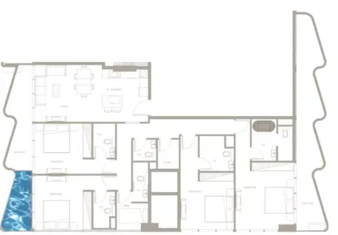 Iluka: Floor plan Type A, 2,198 sq ft