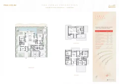 The Coral Collection Villas: Планировка Coral Living, 11,222 sq ft