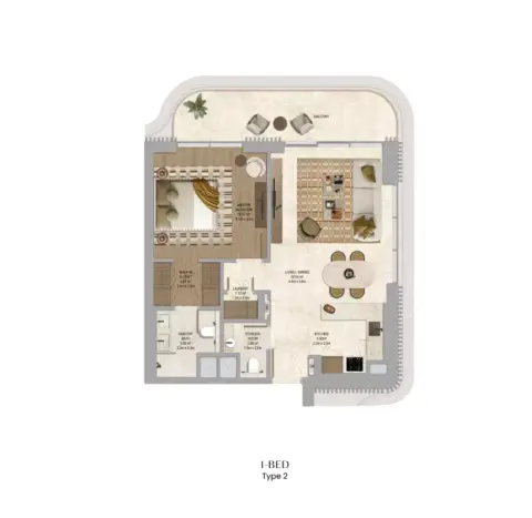 The Canopies: Floor plan Type 2