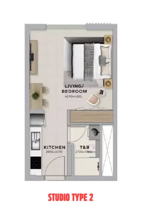 Yas Living: Floor plan Type 2