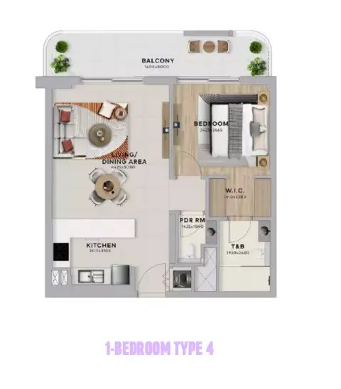 Yas Living: Floor plan Type 4