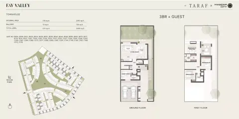 Fay Valley: Floor plan Type A, 2,490 sq ft