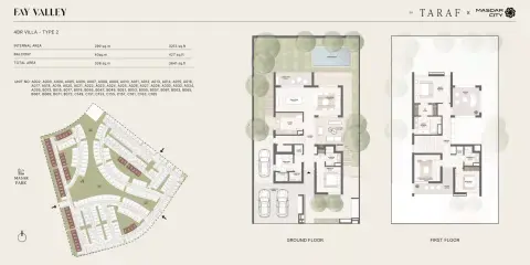 Fay Valley: Floor plan Type B, 3,641 sq ft