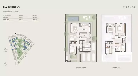 Fay Hills: Floor plan Type 2, 4,215 sq ft