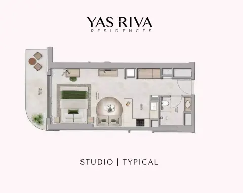 Yas Riva: फ़्लोर प्लान Type A
