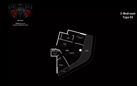 Brabus Island: Floor plan Type 3