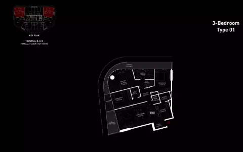 Brabus Island: Floor plan Type 1