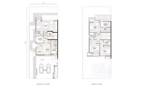 Al Deem Townhomes: Plan Type 2, 2,519 sq ft