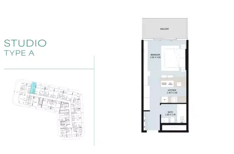 Novayas: Floor plan Type A
