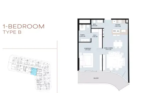 Novayas: Floor plan Type B
