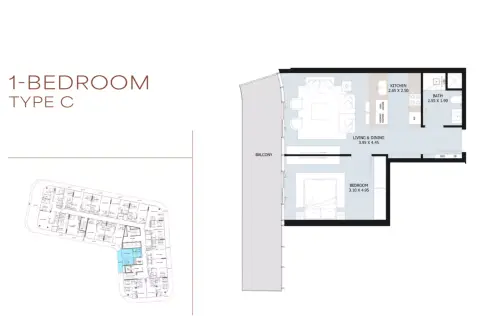 Novayas: Floor plan Type C