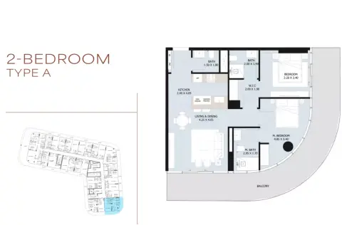 Novayas: Floor plan Type A