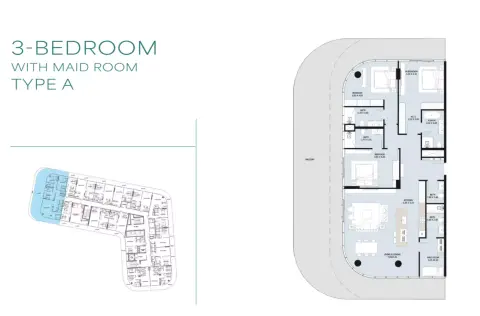 Novayas: Floor plan Type A+Maid