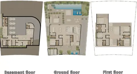 Nawayef West Heights: Floor plan Type A, 28,887 sq ft