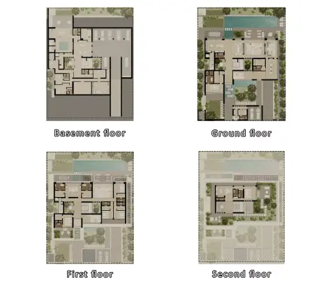 Nawayef West Heights: Floor plan Type C, 2,451 sq ft