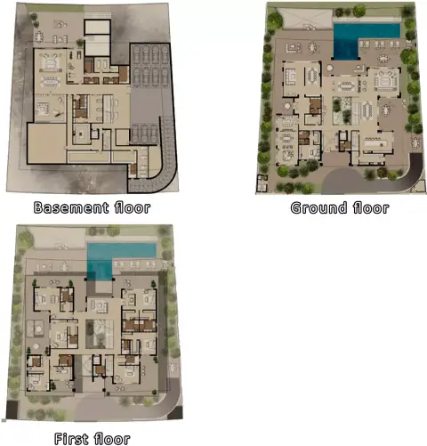 Nawayef West Heights: Floor plan Type D, 71,017 sq ft