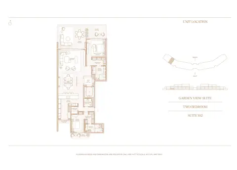 Four Seasons Private Residences: Plan Type 102, 2,833 sq ft