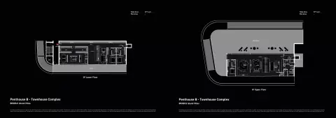 Brabus Island Chapter Two: Floor plan Type PH2, 9,440 sq ft