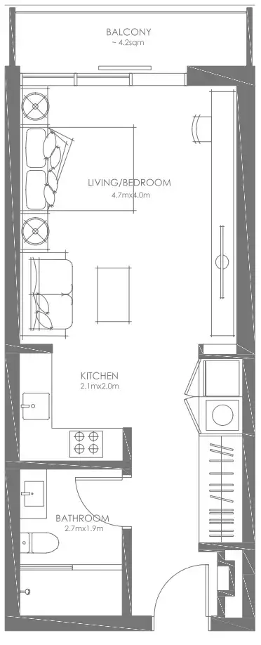 Saadiyat Grove: Floor plan Type 2