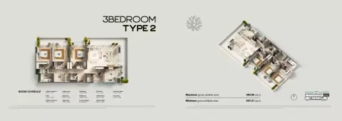 Juman 2: Floor plan Type 2, 2,658 sq ft