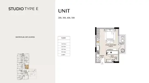 Reeman Residences: Floor plan Type E