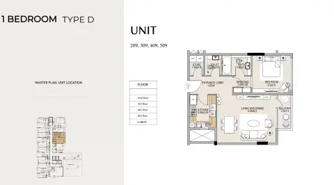 Reeman Residences: Floor plan Type D