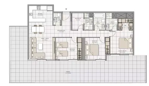 The Icon Tower: Floor plan Type 1