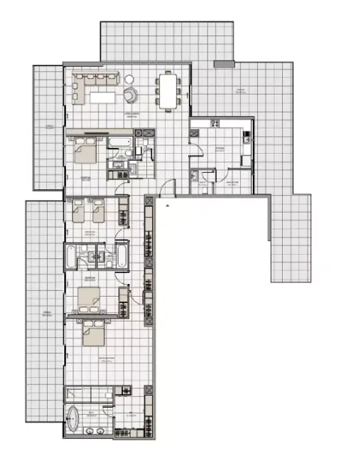 The Icon Tower: Floor plan Type 2
