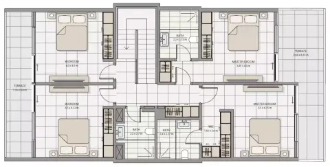 The Icon Tower: Floor plan Type 1