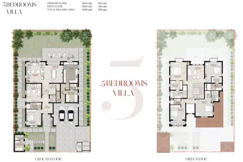 Cordoba: फ़्लोर प्लान Type A, 4,608 sq ft