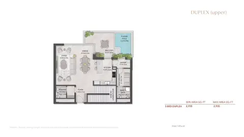 Serra at Ghaf Woods: Plan Type1, 2,935 sq ft
