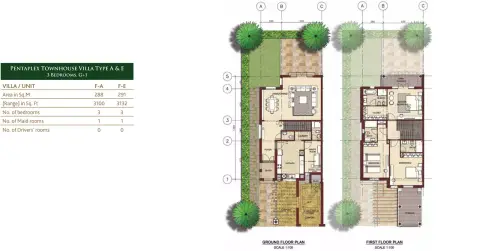 Bloom Gardens: Plan Type D, 3,132 sq ft