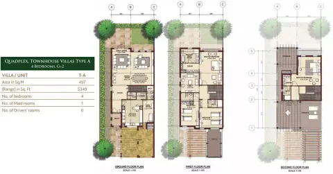 Bloom Gardens: Plan Type A, 5,349 sq ft