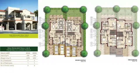 Bloom Gardens: Plan Type A, 3,218 sq ft