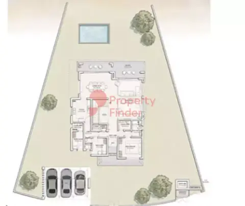 جزيرة رمان: مخطط الطابق Type A + Maid, 4,873 sq ft