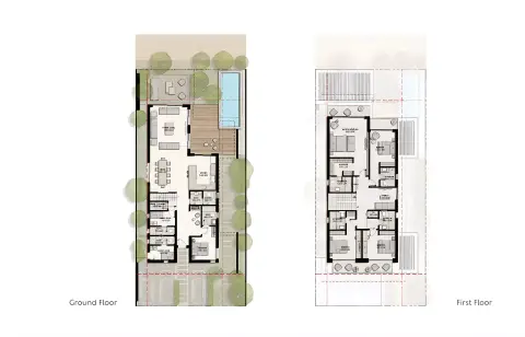 The View Island: Floor plan Type A, 5,415 sq ft