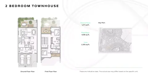 Khalid Bin Sultan City: Floor plan Type A, 2,255 sq ft