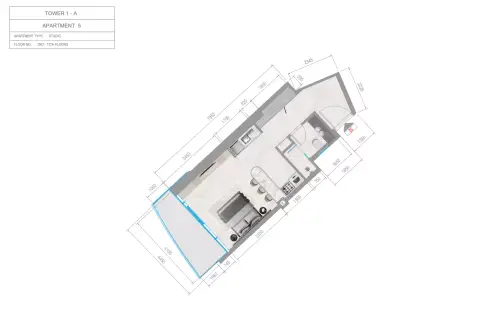 Orchid Towers Phase 1: Plan Type 4-Tower A