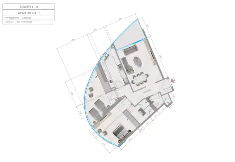 Orchid Towers Phase 1: Plan Type 1-Tower A