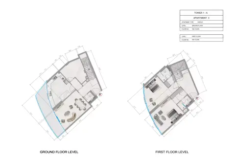 Orchid Towers Phase 1: Plan Type 2-Tower A