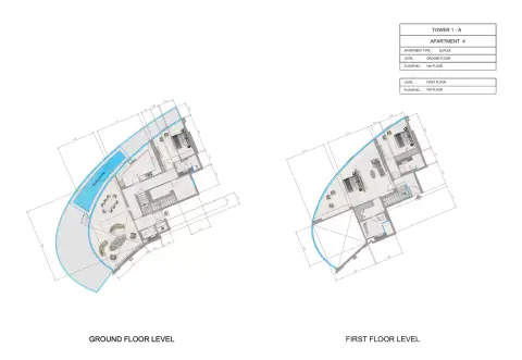 Orchid Towers Phase 1: Plan Type 1-Tower A