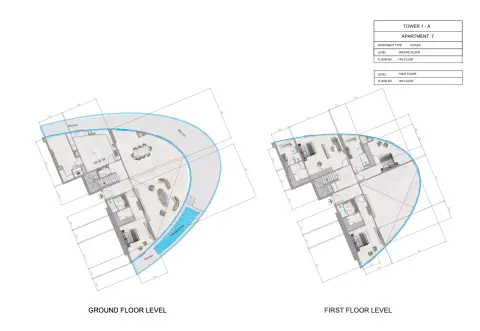 Orchid Towers Phase 1: Plan Type 2-Tower A