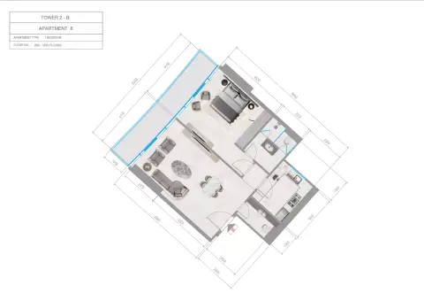 Orchid Towers Phase 1: Plan Type 4-Tower B