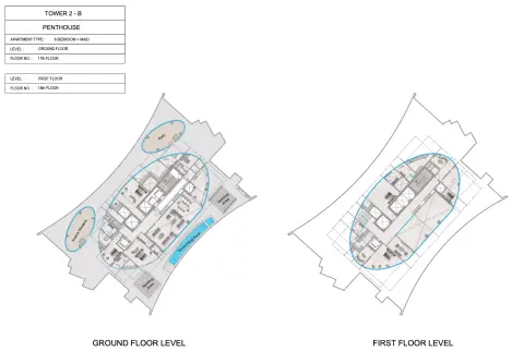 Orchid Towers Phase 1: Plan Type 2-Tower B