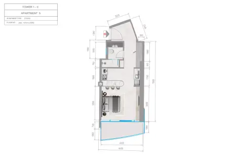 Orchid Towers Phase 1: Plan Type 3-Tower C