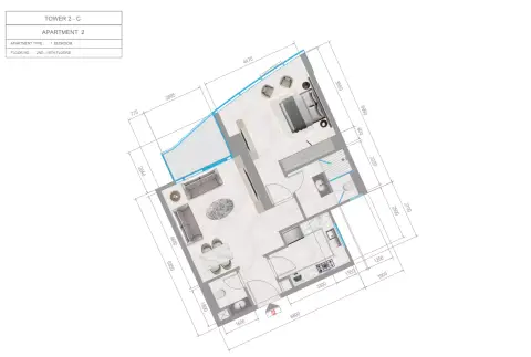 Orchid Towers Phase 1: Plan Type 6-Tower C